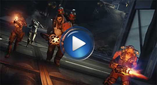 Официальный видео трейлер к игре Evolve