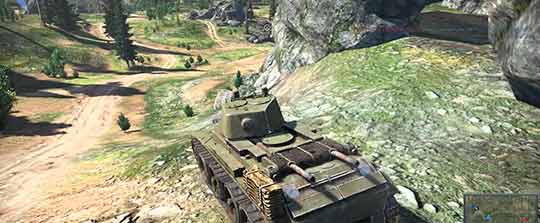 War Thunder: режим танкового симулятора