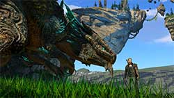 icarus - скриншот игры - приучил маунта дракона